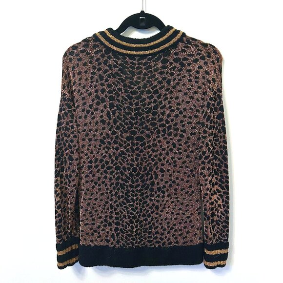 PINKO Leopard Print Jumper, size XS - Picture 4 of 5